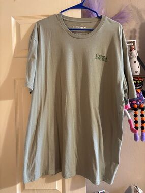 Lincoln Outfitters Sage Green Graphic Tee